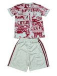 Kit Infantil Japão Vermelha/Branca 2023/24 Unissex