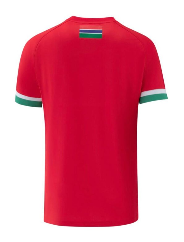 Camisa Seleção da Gâmbia Vermelha 2023/24 Masculina