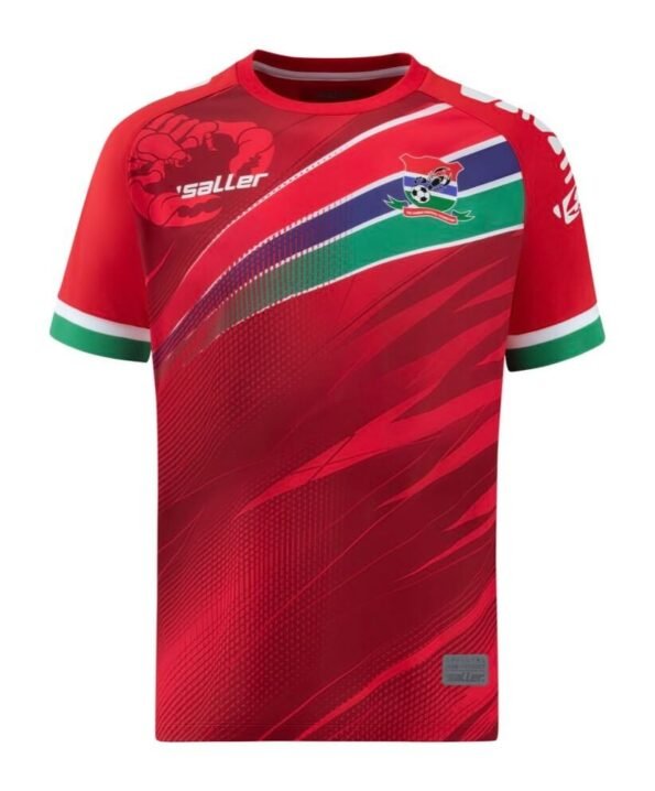 Camisa Seleção da Gâmbia Vermelha 2023/24 Masculina