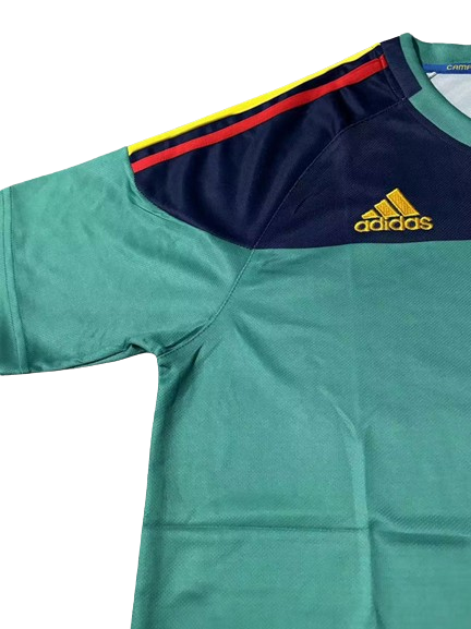 Camisa Espanha Azul 2010 Copa Goleiro Masculina