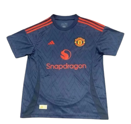 Camisa Manchester United Away Azul 2024/25 Masculina