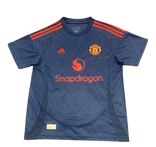 Camisa Manchester United Away Azul 2024/25 Masculina