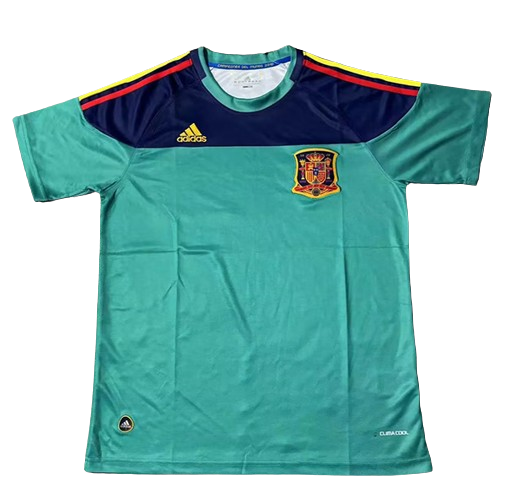 Camisa Espanha Azul 2010 Copa Goleiro Masculina