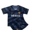 Kit Infantil Chelsea Preta Goleiro 2023/24 Unissex