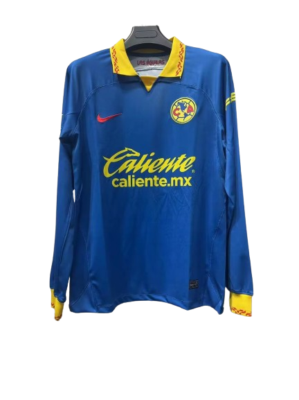 Camisa Club América Azul Manga Longa 2023/24