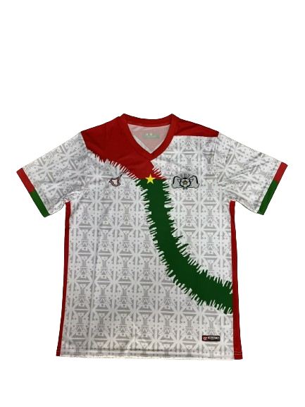 Camisa Burkina Faso Branca Away II 2023/24 Masculina