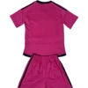 Kit Infantil Fulham Rosa Away II 2023/24 Unissex