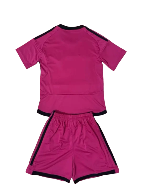 Kit Infantil Fulham Rosa Away II 2023/24 Unissex