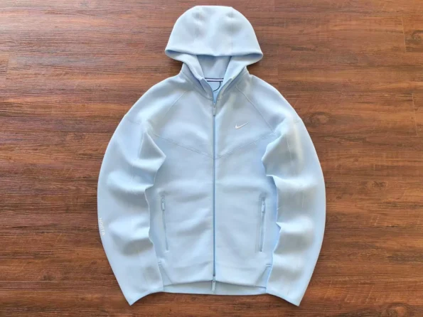 Conjunto Frio Nike Tech Fleece Nocta Azul Claro