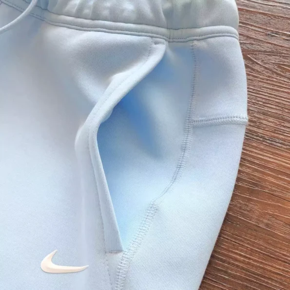 Conjunto Frio Nike Tech Fleece Nocta Azul Claro