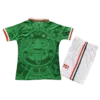 Kit Infantil Seleção do México Verde Home I 1998 Unissex