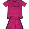 Kit Infantil Fulham Rosa Away II 2023/24 Unissex