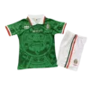 Kit Infantil Seleção do México Verde Home I 1998 Unissex