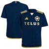 Camisa Reserva Vancouver Whitecaps 50 Anos Azul Escura 2024/25 Masculina