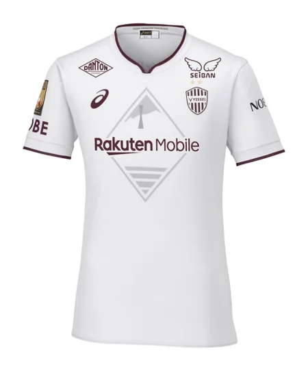 Camisa II Vissel Kobe Away Branca 2024/25 Masculina