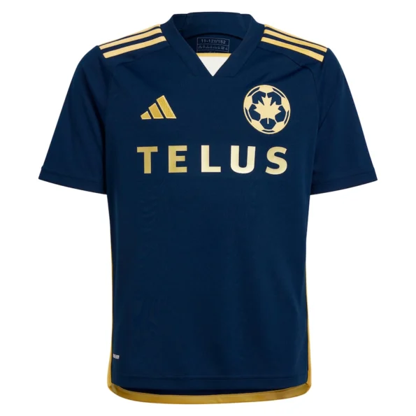 Camisa Reserva Vancouver Whitecaps 50 Anos Azul Escura 2024/25 Masculina