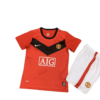 Kit Infantil Manchester United Home Vermelha 2009/10 Unissex