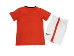 Kit Infantil Manchester United Home Vermelha 2009/10 Unissex