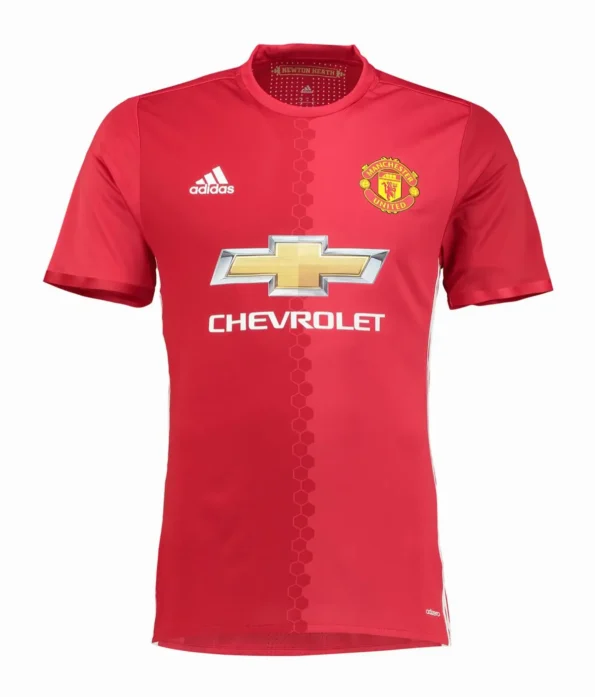 Camisa Manchester United Vermleha Home 2016/17 Masculina