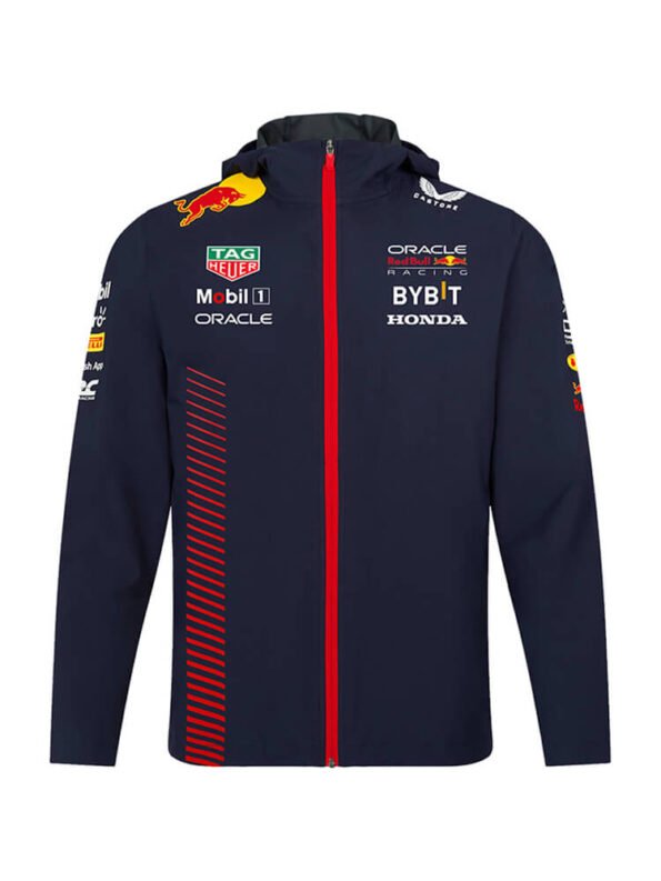 Jaqueta Red Bull Racing F1 Team Azul Escuro 2023 Masculina