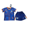 Kit Infantil Holanda II Azul Away 2024/25 Unissex