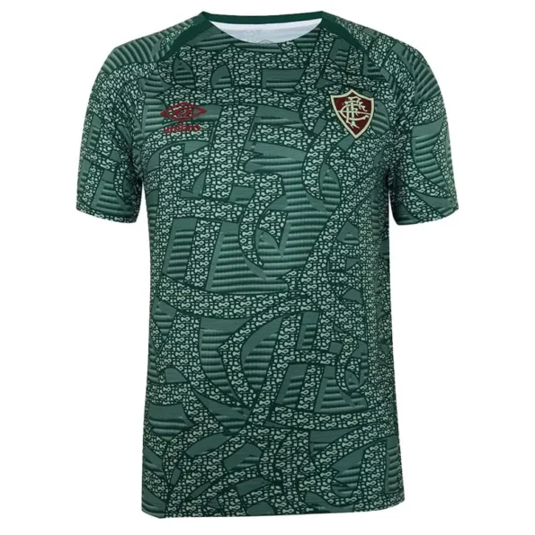 Camisa Fluminense Verde Pré-Jogo 2024/25 Masculina
