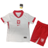 Kit Infantil Polônia Branca I Home 2024/25 Unissex