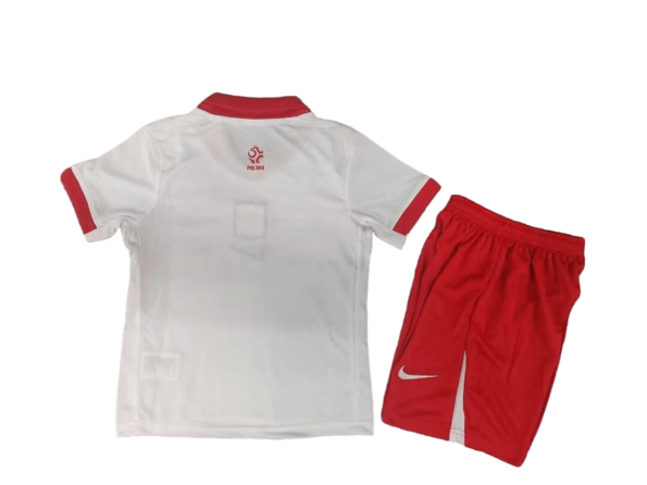 Kit Infantil Polônia Branca I Home 2024/25 Unissex