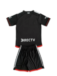 Kit Infantil Três River Plate Preta La Máquina 2024/25 Unissex