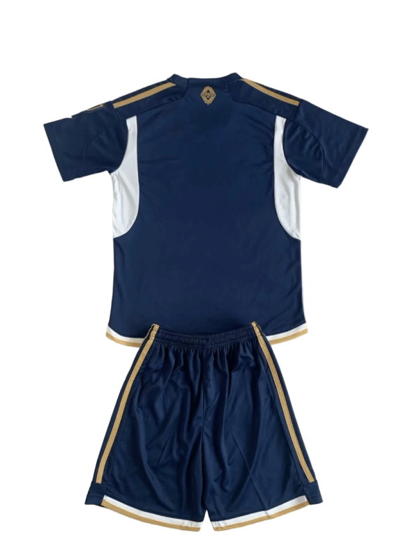 Kit Infantil Vancouver Whitecaps 50 Anos Azul Escura 2024/25 Unissex