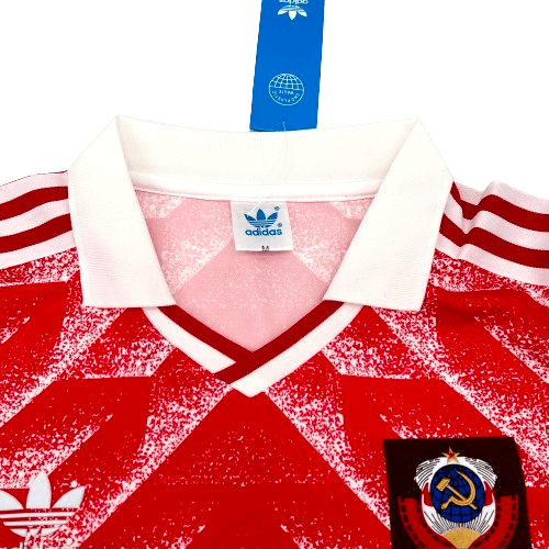 Camisa União Soviética 1987/88 Vermelha Retrô Masculina