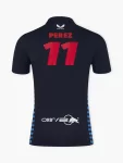 Camiseta Polo Red Bull Racing F1 2024 Team Sergio Perez 11 Driver