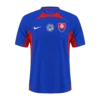 Camisa I Seleção da Eslováquia Azul 2024/25 Masculina