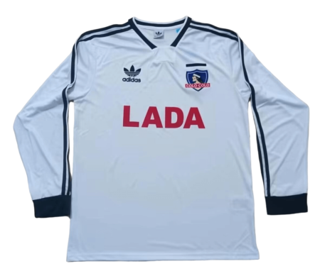 Camisa Colo Colo Branca 1991 Manga Longa