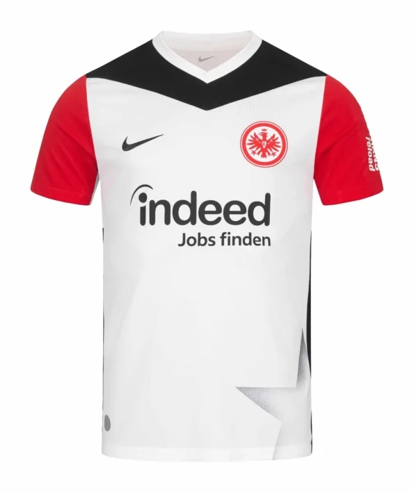 Camisa Eintracht Frankfurt Titular Branca I 2024/25 Masculina