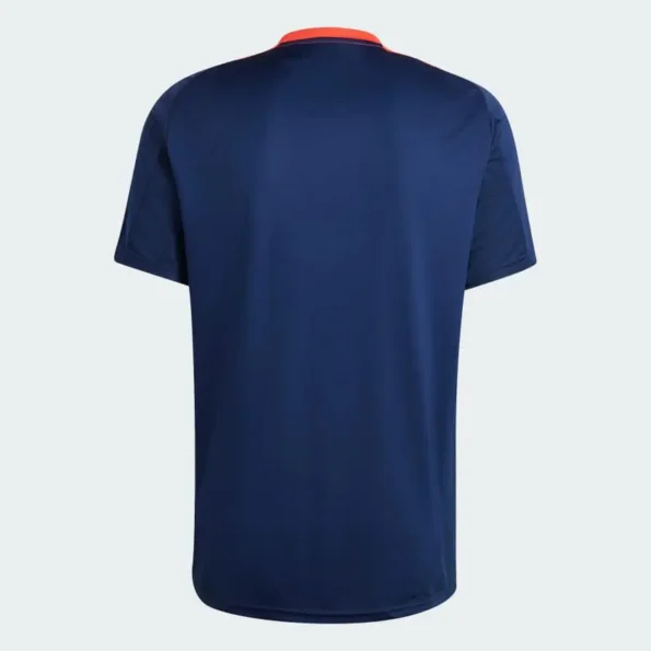 Camisa Manchester United Azul Escuro Pré-jogo 2024/25 Masculina