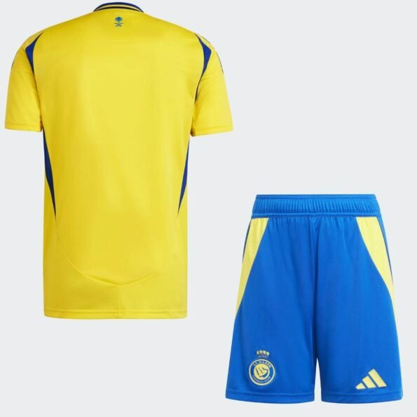 Kit Infantil Al Nassr Amarela I 2024/25 Unissex