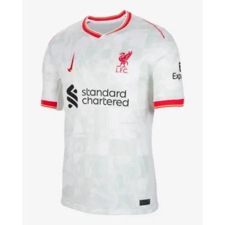 Camisa Liverpool Branca Third III 2024/25 Masculina