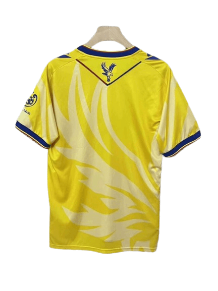 Camisa Reserva Crystal Palace Amarela Home I 2024-25 Masculina