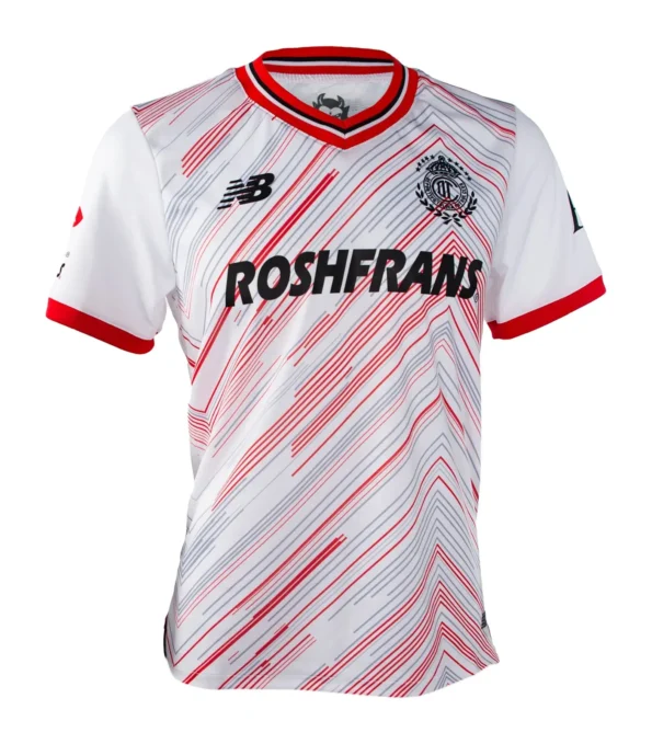 Camisa Reserva Deportivo Toluca Branca II 2024/25 Masculina