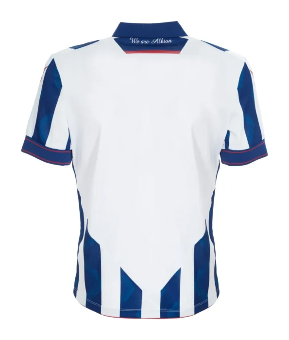 Camisa Titular West Bromwich Azul I 2024/25 Masculina