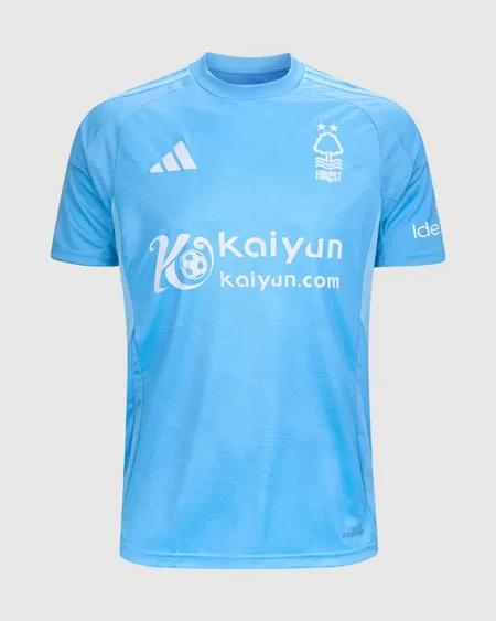 Terceira Camisa do Nottingham Forest Azul Third III 2024/25 Masculina