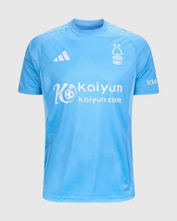 Terceira Camisa do Nottingham Forest Azul Third III 2024/25 Masculina