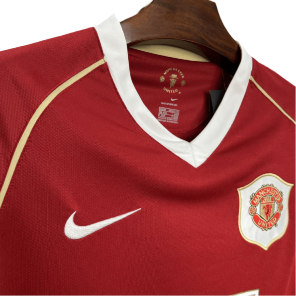 Camisa Manchester United Vermelha Home 2006/07 Masculina