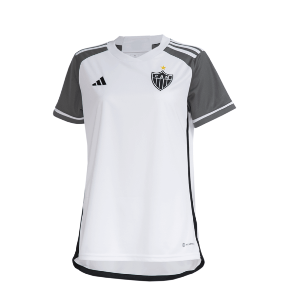 Nova Camisa Atlético Mineiro 2 Branca 2023/24 Feminina