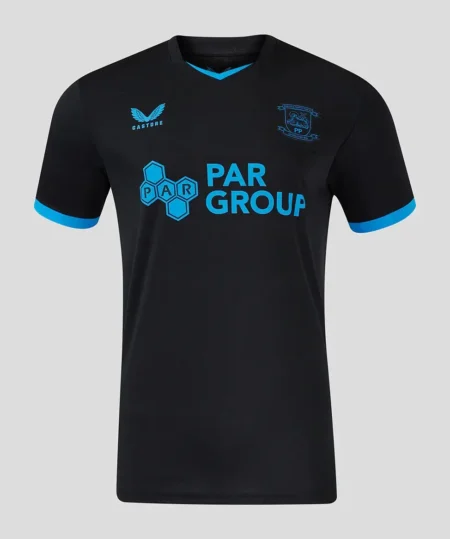 Camisa Preston North Preta Third III 2024/25 Masculina
