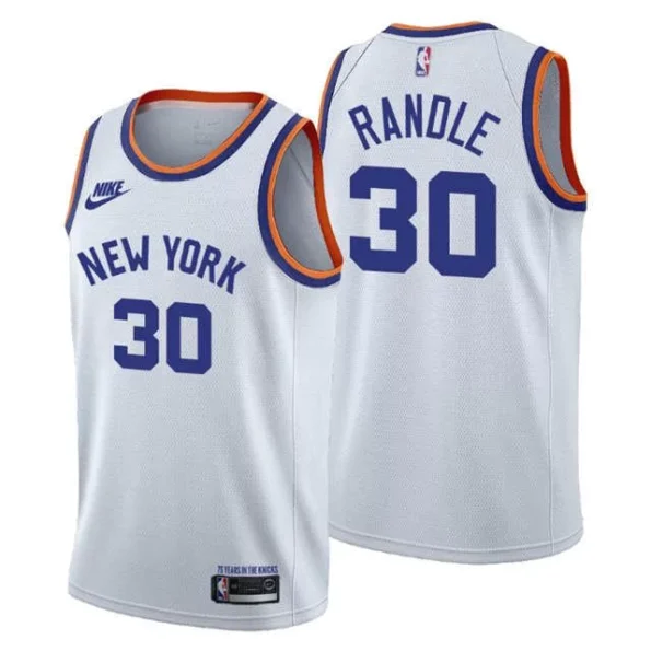 Regata NBA Swingman  New York Knicks Branca 21-22 RANDLE #30