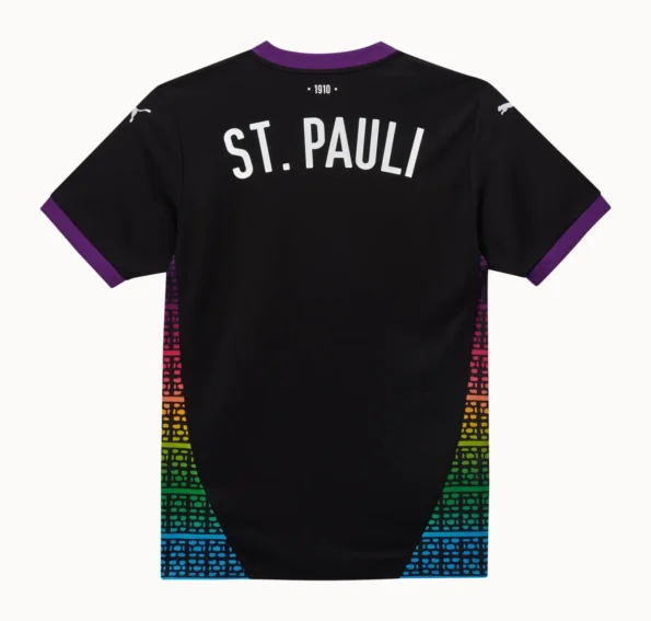 Terceira Camisa ST. Pauli Preta III 2024/25 Masculina