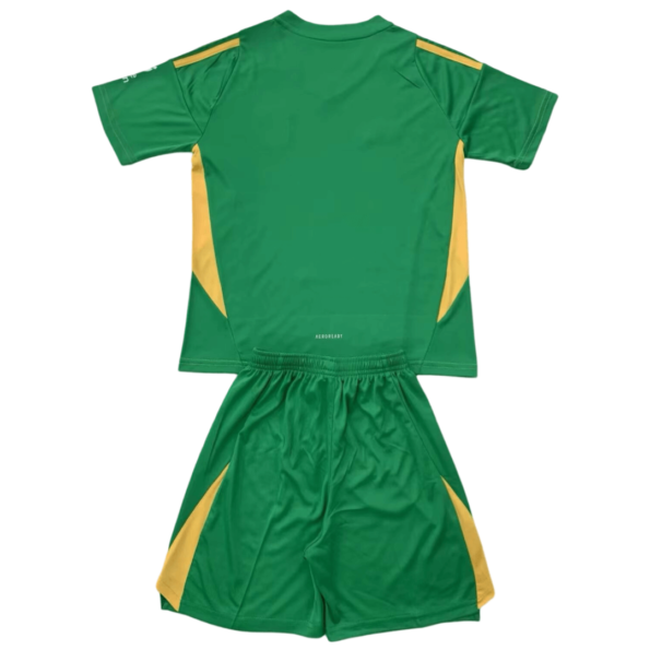 Kit Infantil Aston Villa Goleiro Verde 2024/25 Unissex