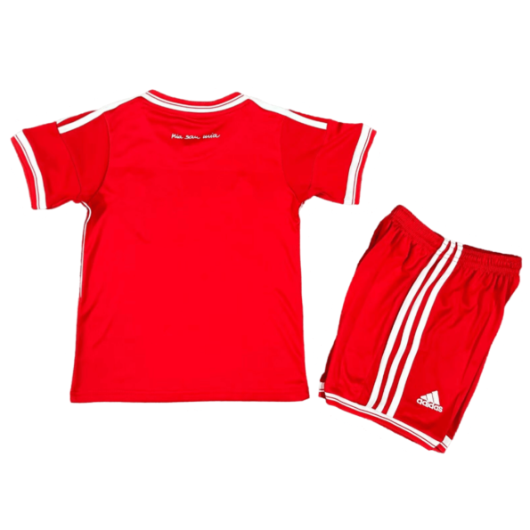 Kit Infantil do FC Bayern Vermelha Home I Wembley 2013 Unissex